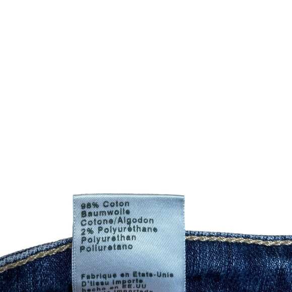 ADRIANO GOLDSCHMIED JEANS THE STILT CIGARETTE LEG ANKLE SKINNY WOMENS 26 BLUE - Picture 8 of 11